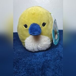 2023 NWT Kellytoy Squishmallow Tammy The Platypus 6" Plush Furry Belly